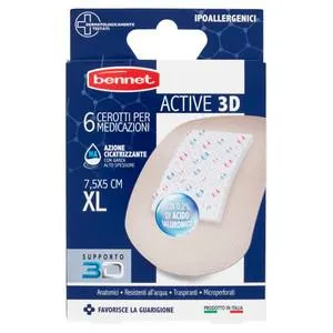 Bennet Cerotti Cicatrizzanti XL 3d Rosa Con Acido Ialuronico