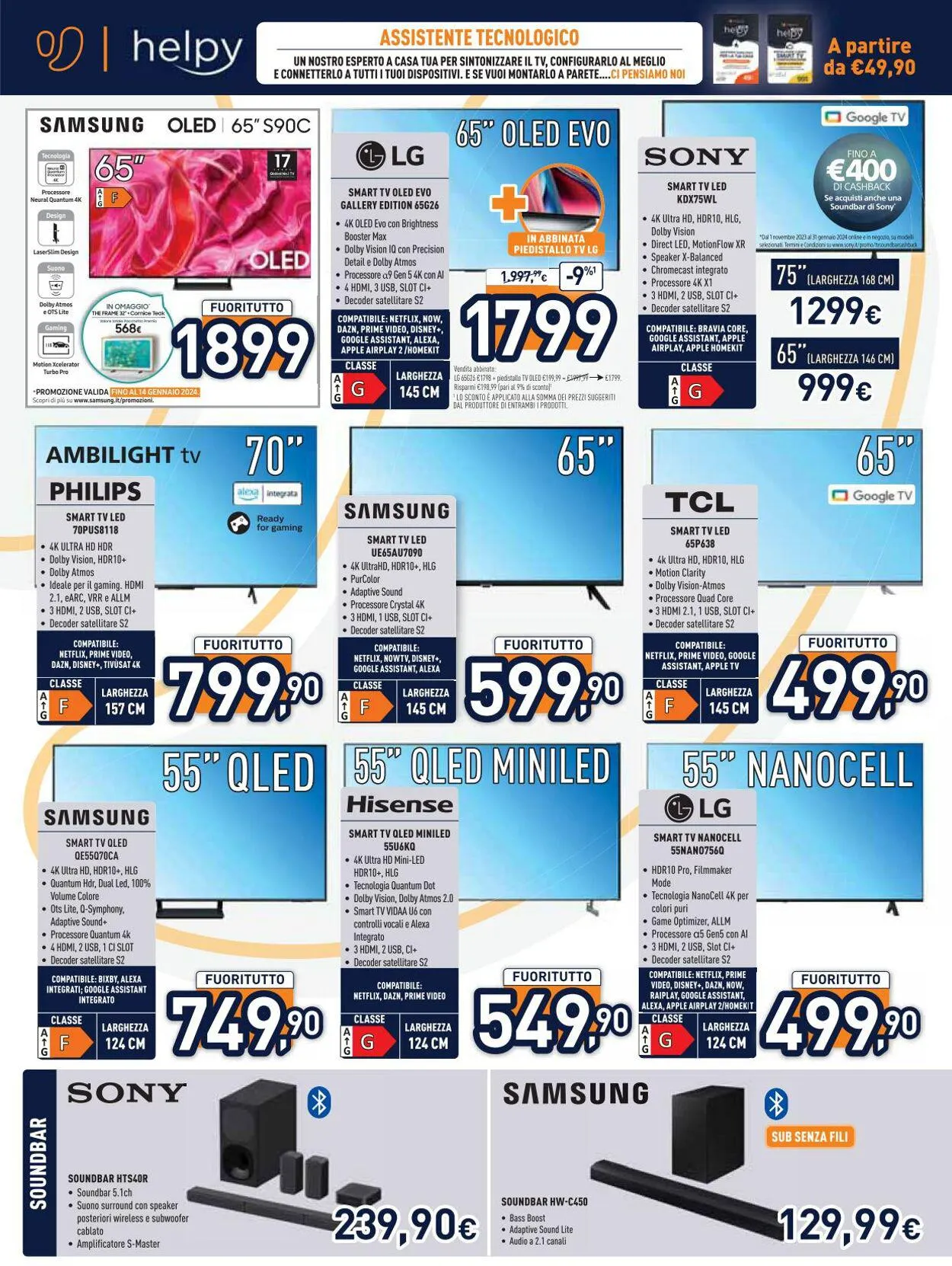 Unieuro da 2 gennaio a 17 gennaio di 2024 - Pagina del volantino 2