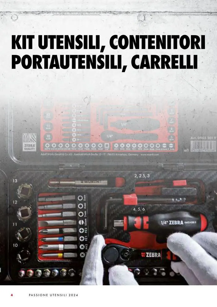 Passione utensili da 1 luglio a 31 dicembre di 2024 - Pagina del volantino 4