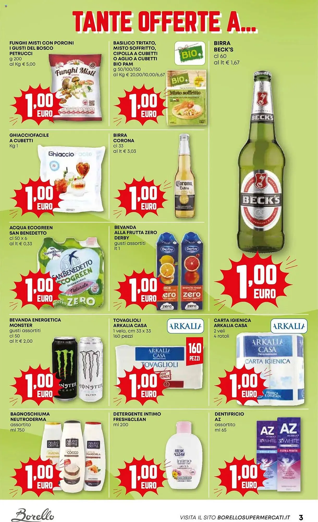 Volantino Borello Supermercati da 12 giugno a 25 giugno di 2025 - Pagina del volantino 3