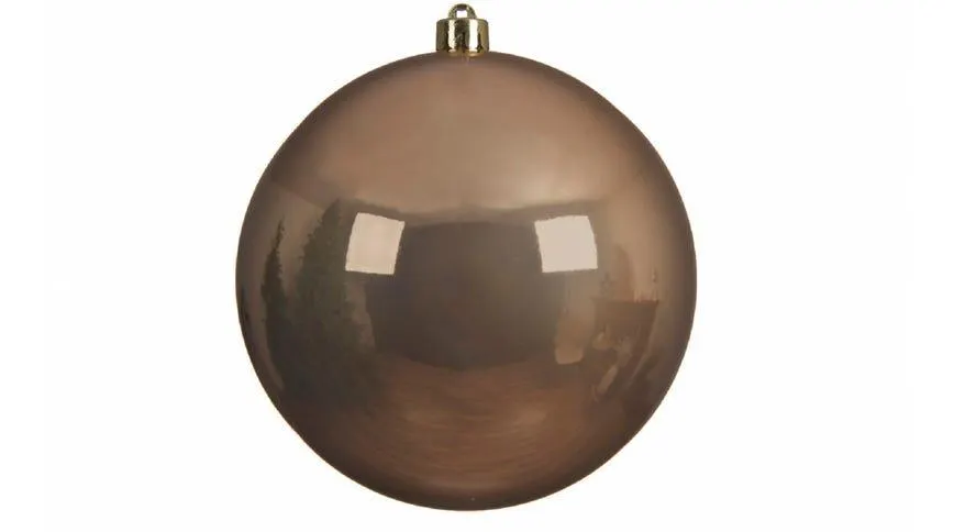 Camel Brown sfera natalizia beige Ø14 cm