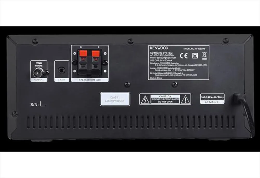 KENWOOD - Micro HiFi M-925DAB-NERO