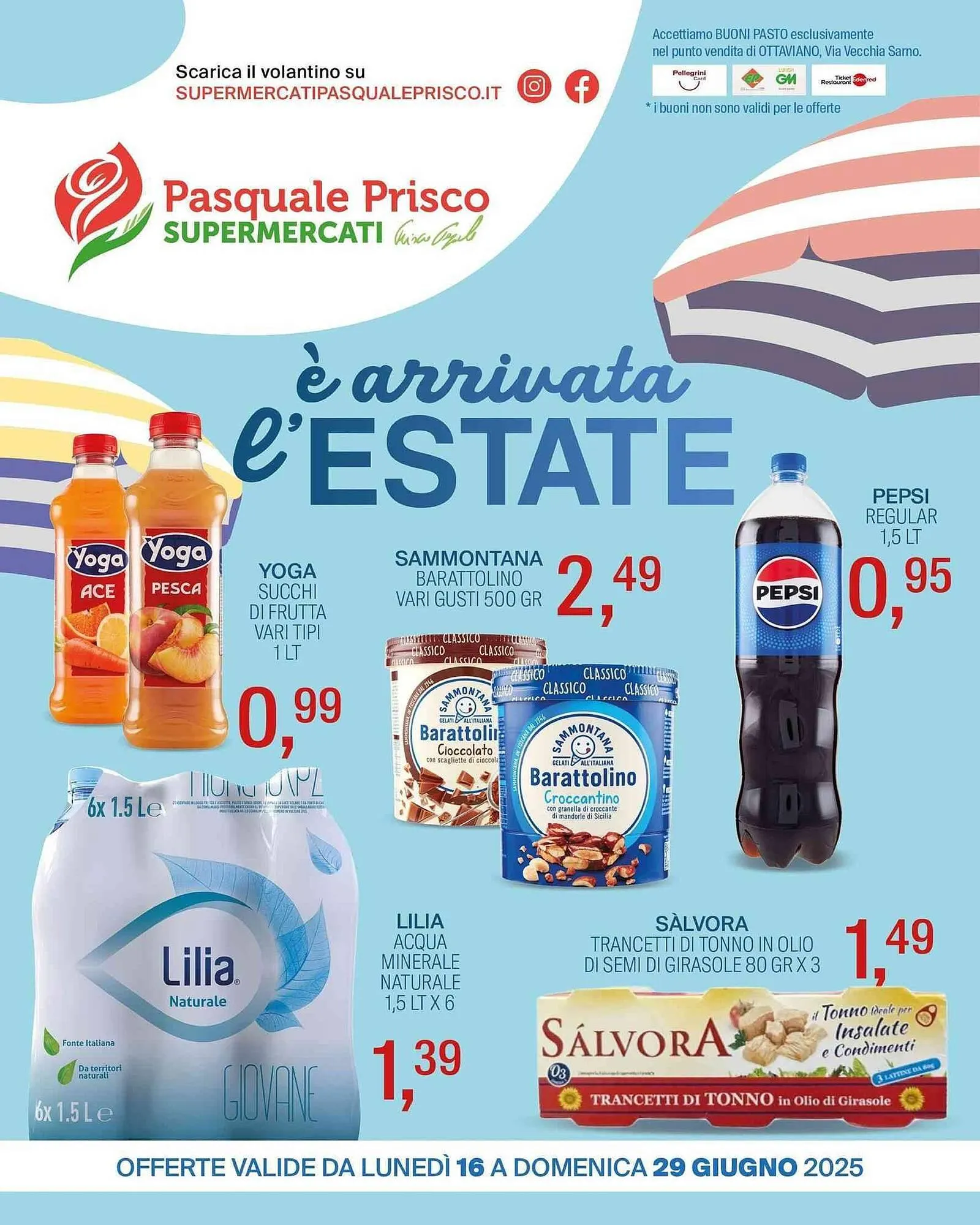 Volantino Supermercati Pasquale Prisco - 1