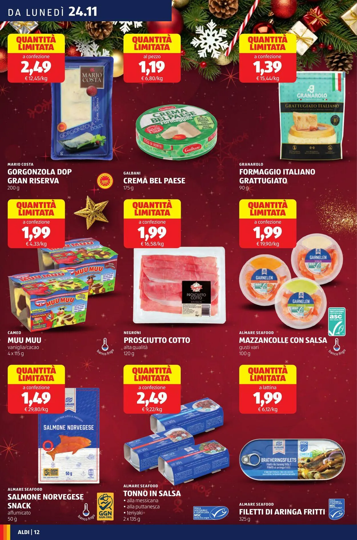 Aldi Volantino attuale da 24 novembre a 30 novembre di 2025 - Pagina del volantino 12