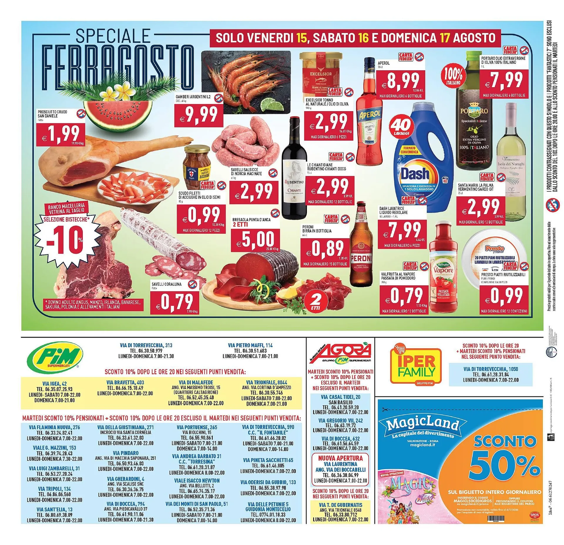 Volantino Pim Supermercati da 6 agosto a 17 agosto di 2025 - Pagina del volantino 24