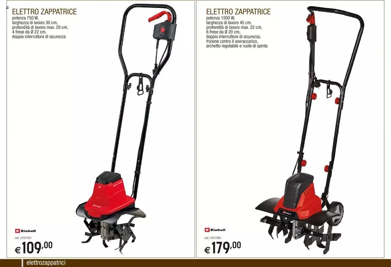 Brico OK - Catalogo macchine da giardino da 24 aprile a 31 dicembre di 2023 - Pagina del volantino 12