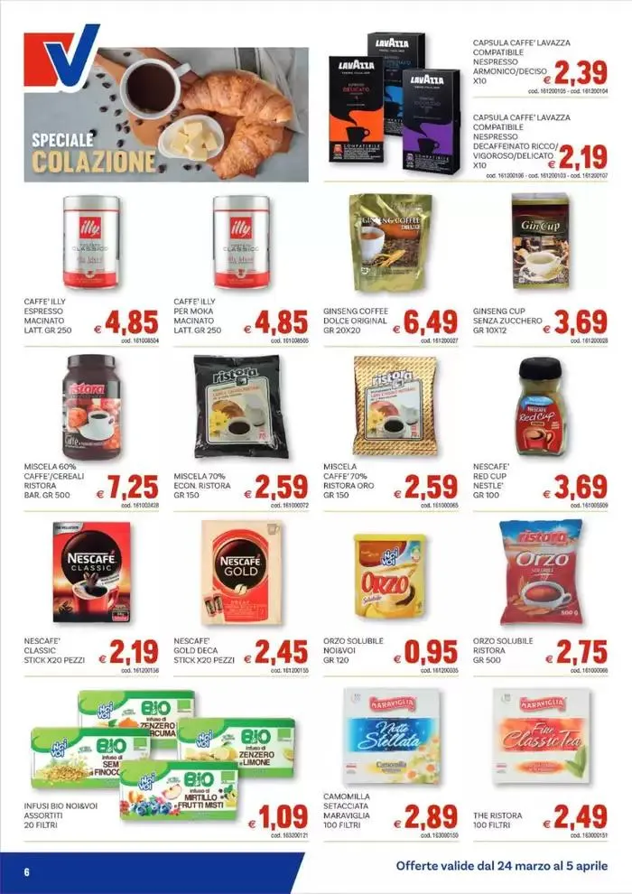 Guida alle offerte da 24 marzo a 5 aprile di 2025 - Pagina del volantino 6