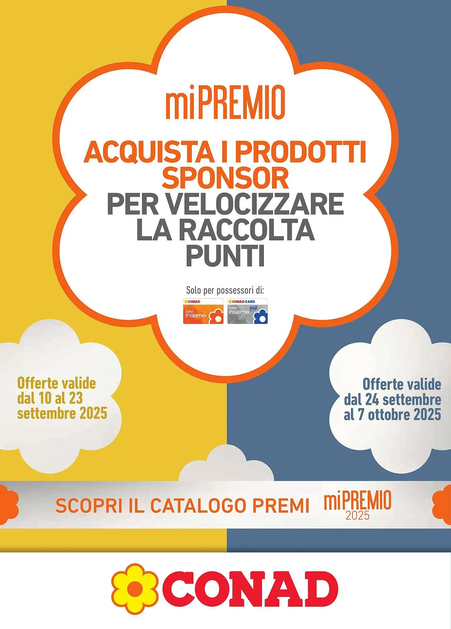 Volantino Conad da 10 settembre a 7 ottobre di 2025 - Pagina del volantino 1