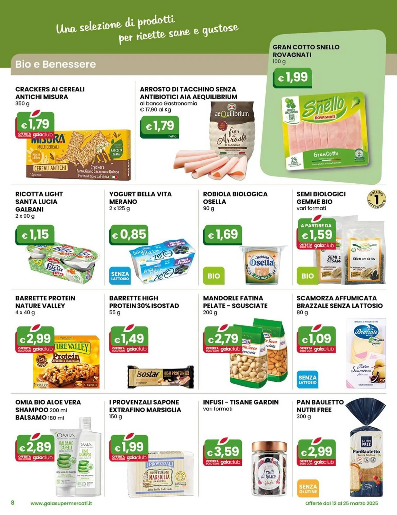 Volantino Gala Supermercati da 12 marzo a 25 marzo di 2025 - Pagina del volantino 8