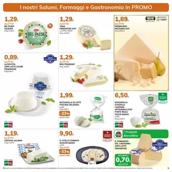 Pasqua da 8 aprile a 20 aprile di 2025 - Pagina del volantino 9