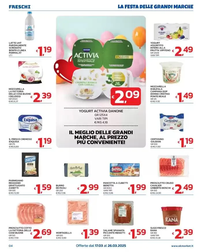 LA FESTA DELLE GRANDI MARCHE da 17 marzo a 26 marzo di 2025 - Pagina del volantino 4