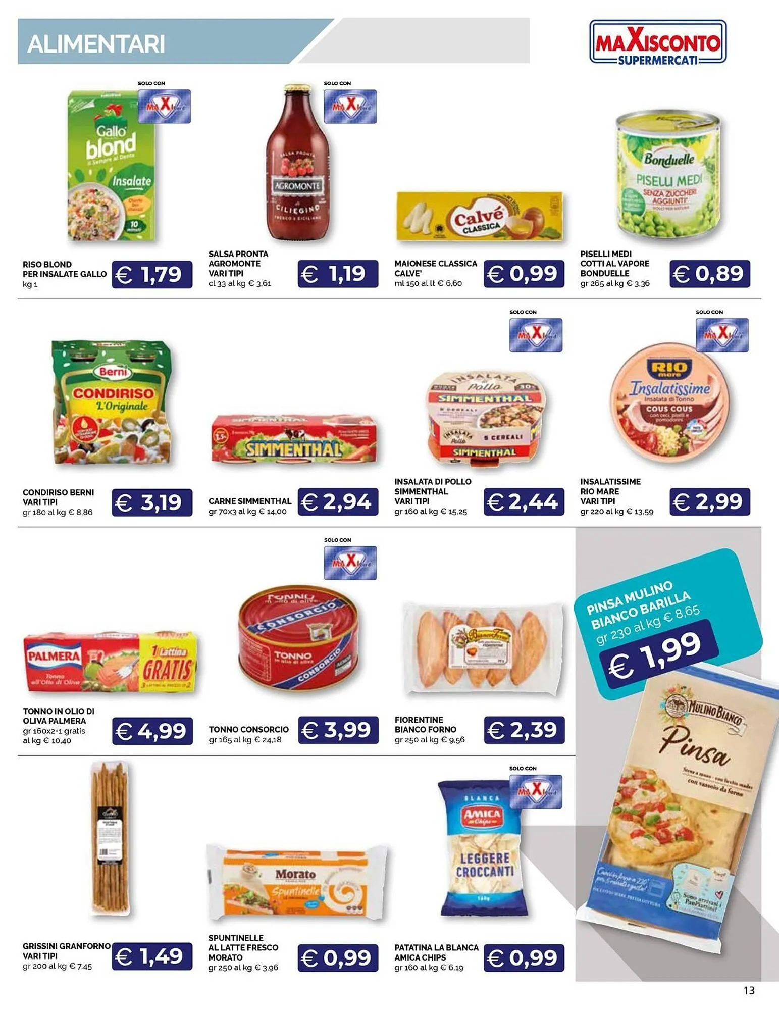 Volantino Maxisconto da 22 luglio a 4 agosto di 2024 - Pagina del volantino 13