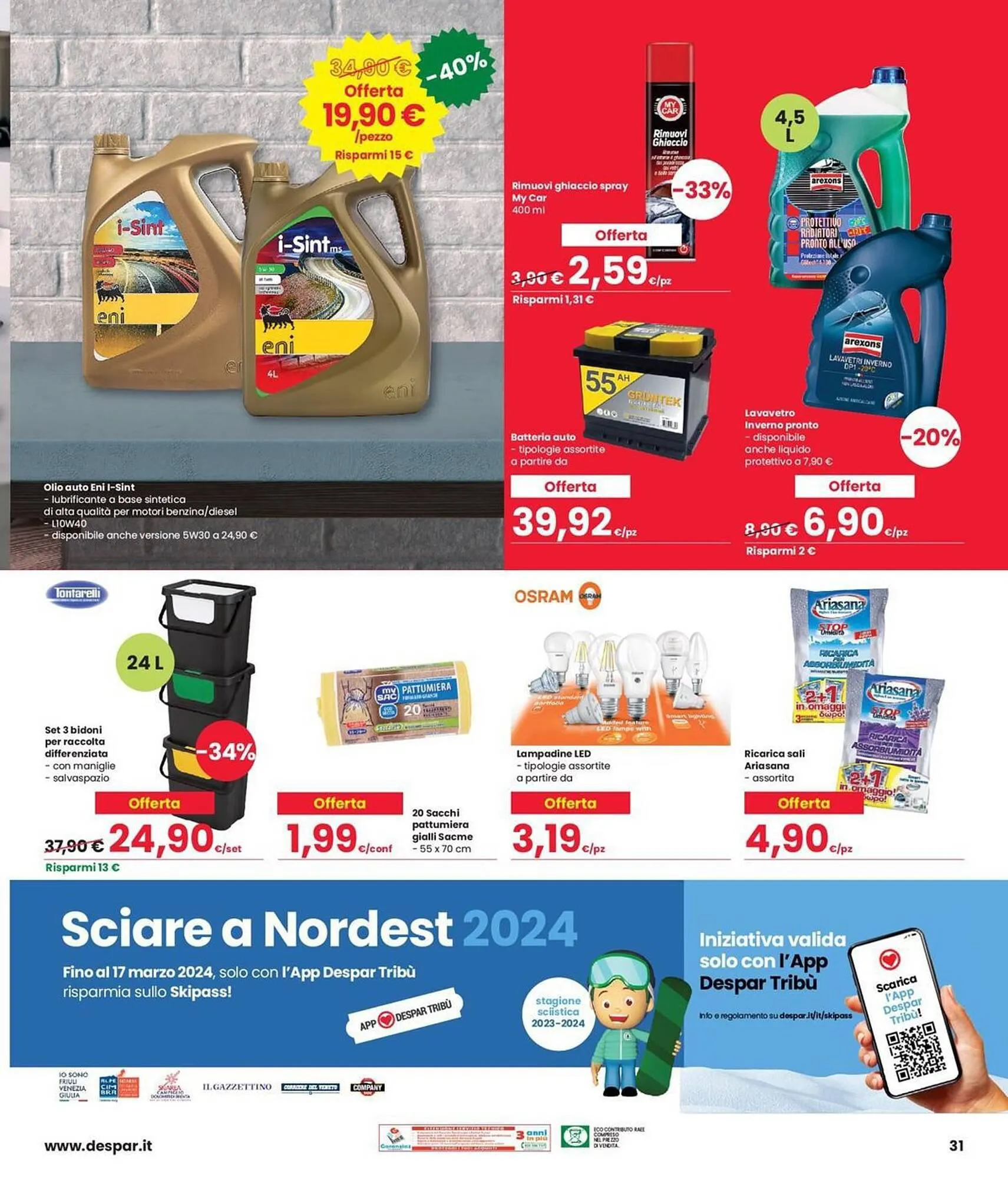 Volantino Interspar da 10 gennaio a 17 gennaio di 2024 - Pagina del volantino 31