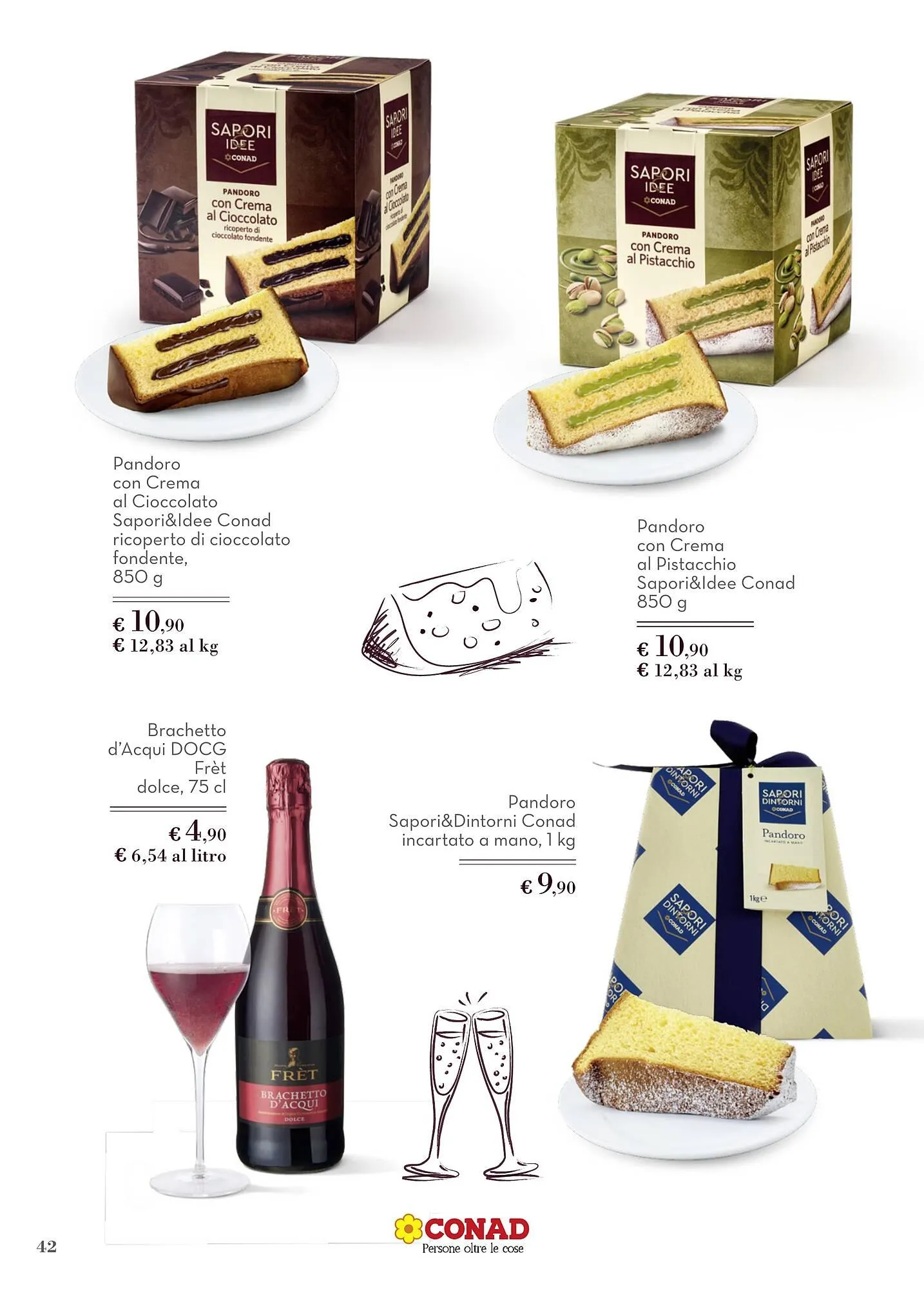 Volantino Conad da 1 dicembre a 24 dicembre di 2025 - Pagina del volantino 42