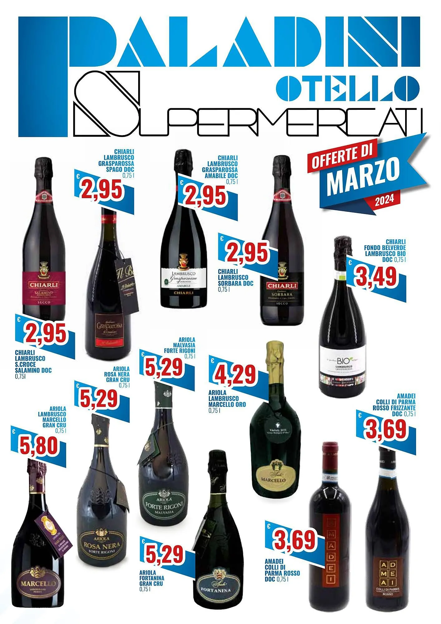 Volantino Paladini Otello Supermercato da 1 marzo a 31 marzo di 2024 - Pagina del volantino 