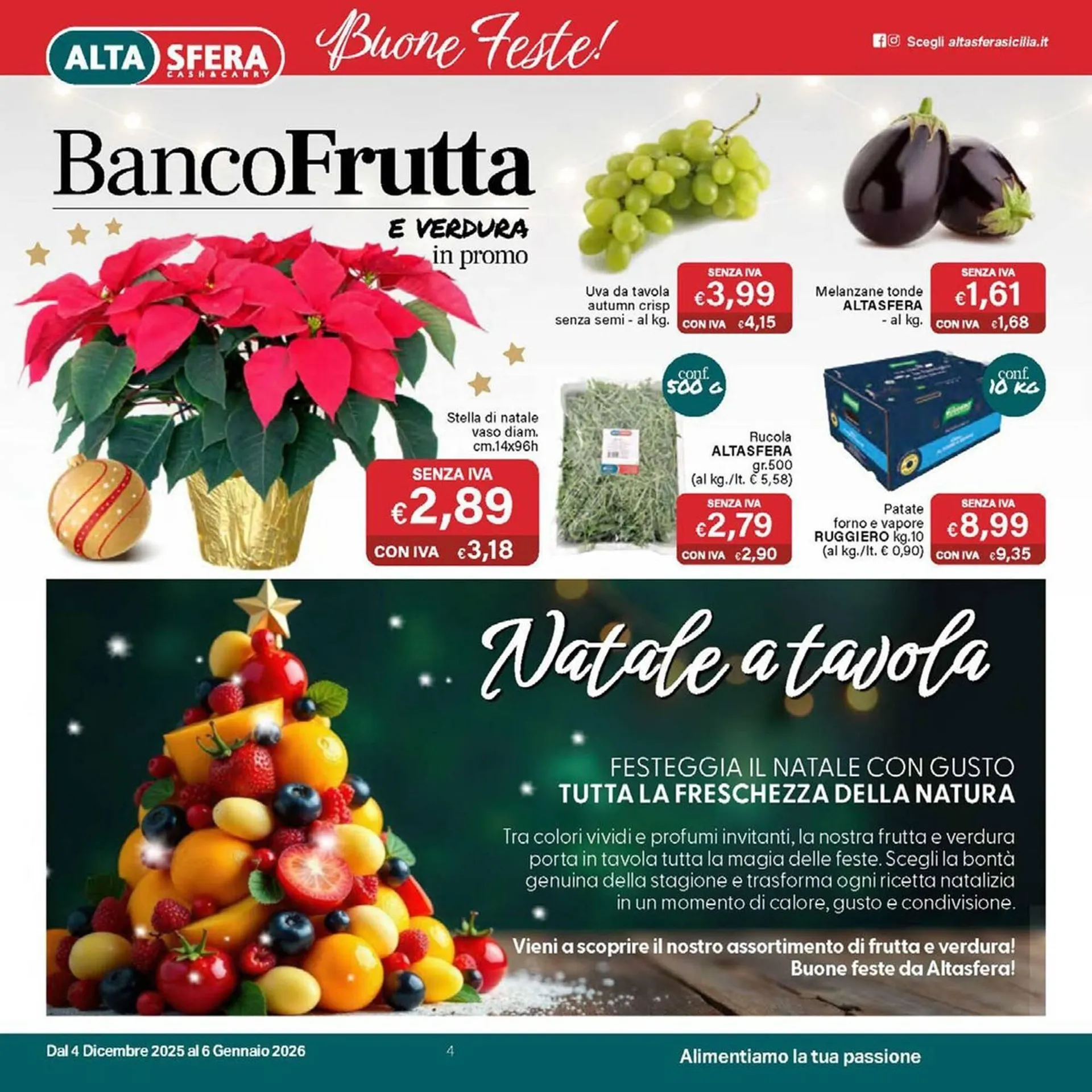 Volantino Altasfera da 4 dicembre a 6 gennaio di 2026 - Pagina del volantino 4