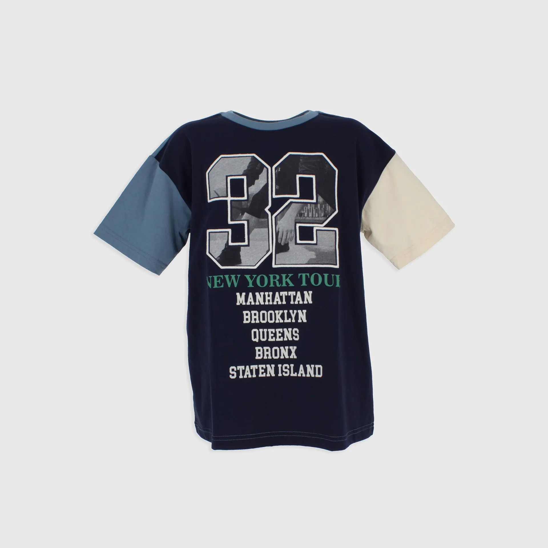 Maglietta oversize in jersey da Bambino, BLU