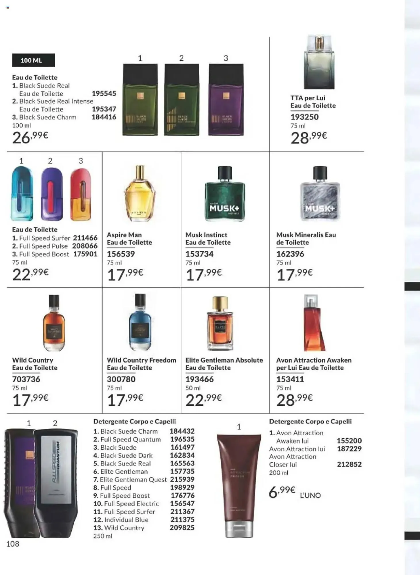 Volantino Avon da 1 aprile a 30 aprile di 2025 - Pagina del volantino 108