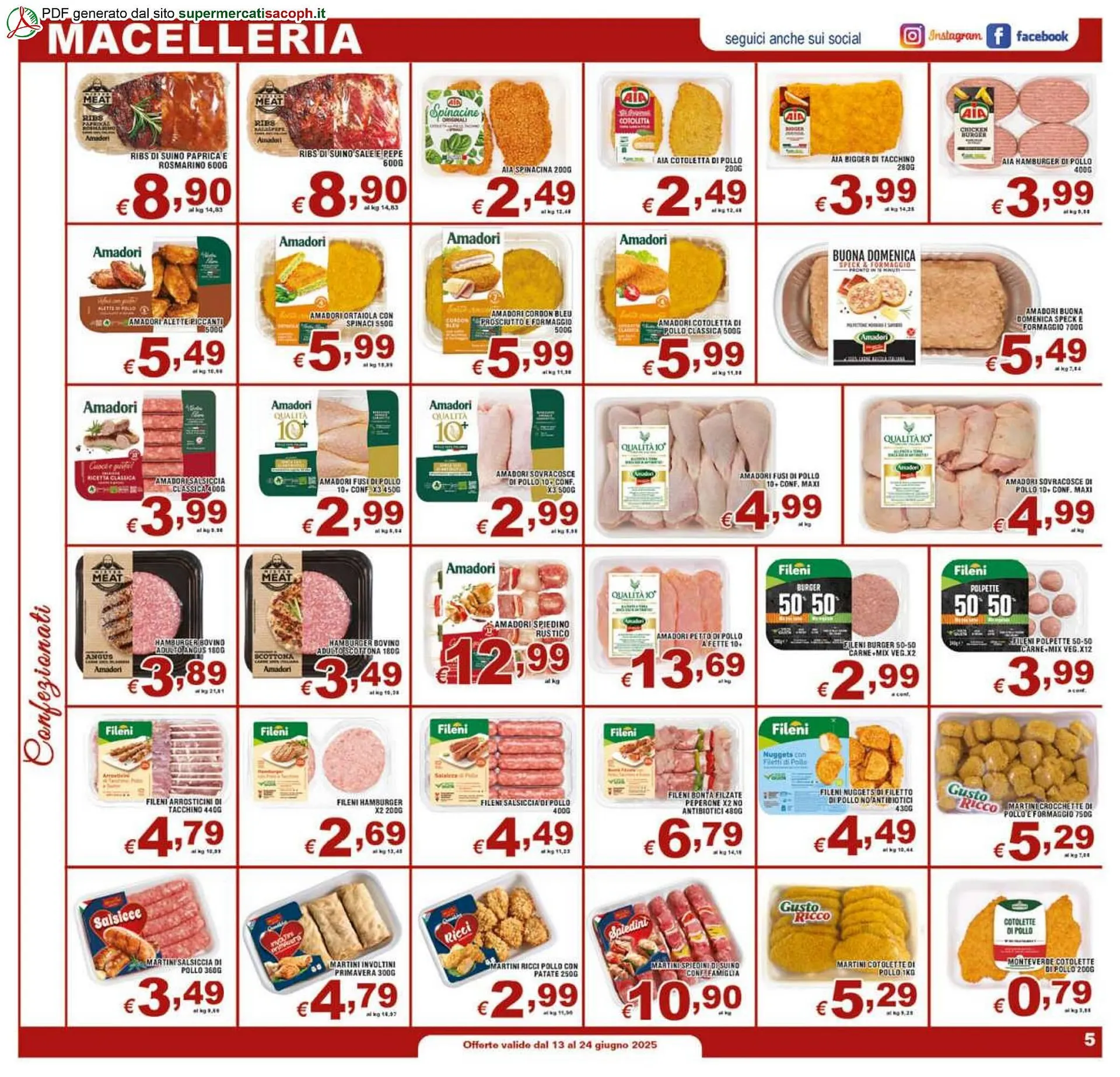 Volantino Sacoph da 13 giugno a 24 giugno di 2025 - Pagina del volantino 5