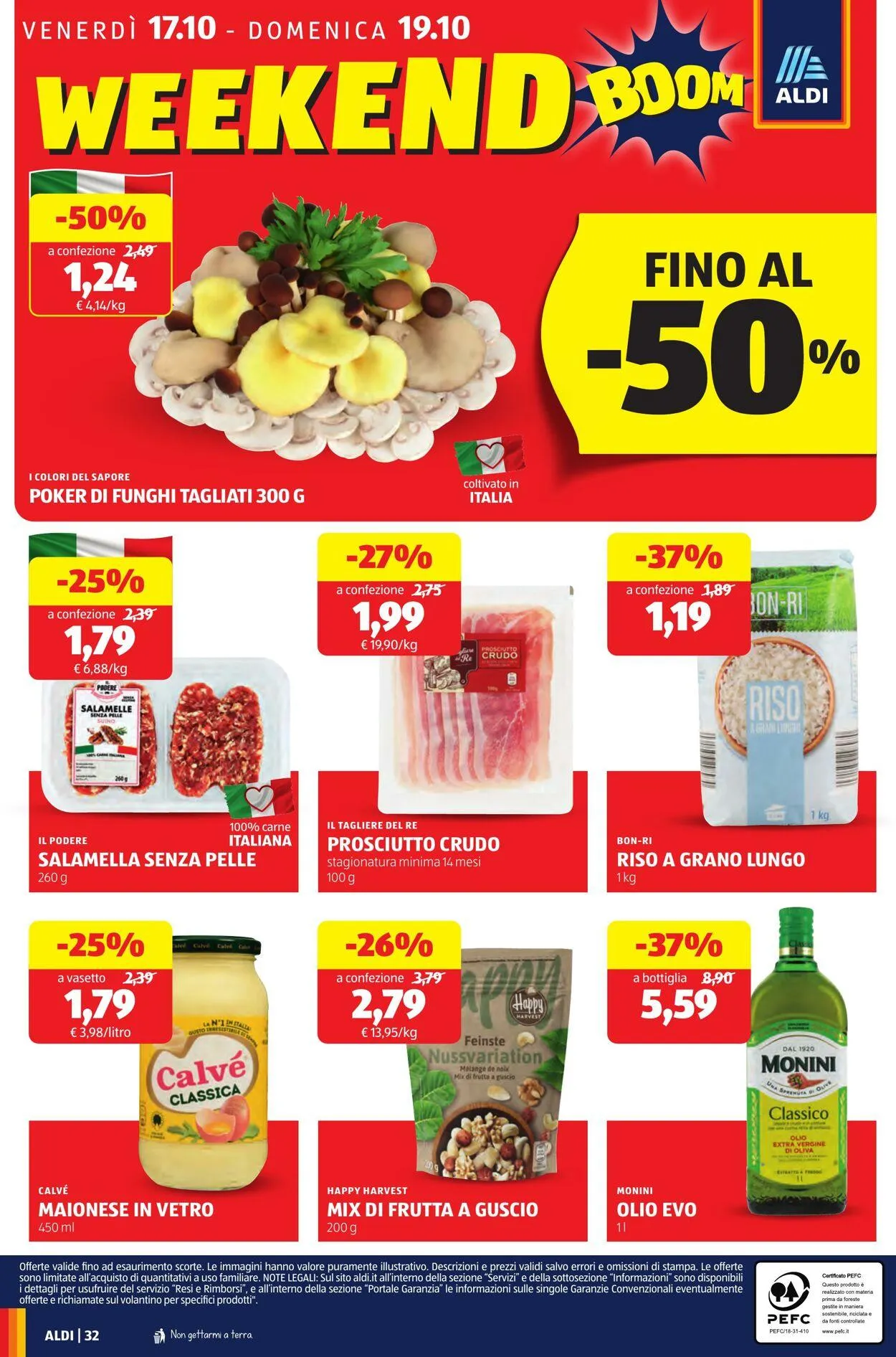 Aldi Volantino attuale da 13 ottobre a 19 ottobre di 2025 - Pagina del volantino 32