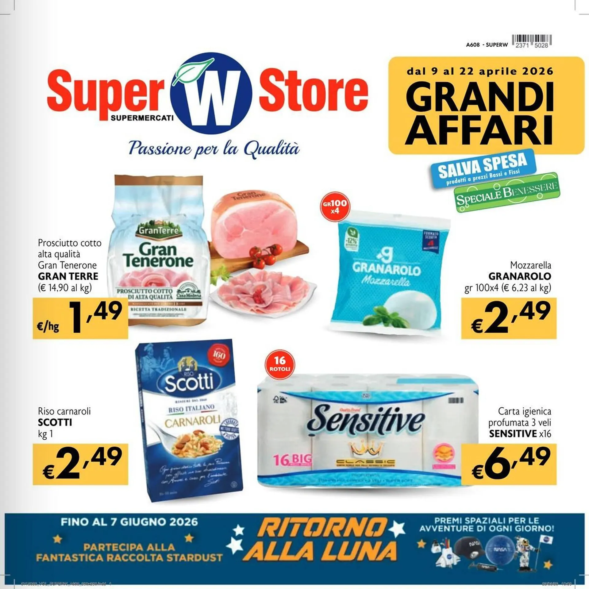 Volantino SuperW da 9 aprile a 7 giugno di 2026 - Pagina del volantino 1