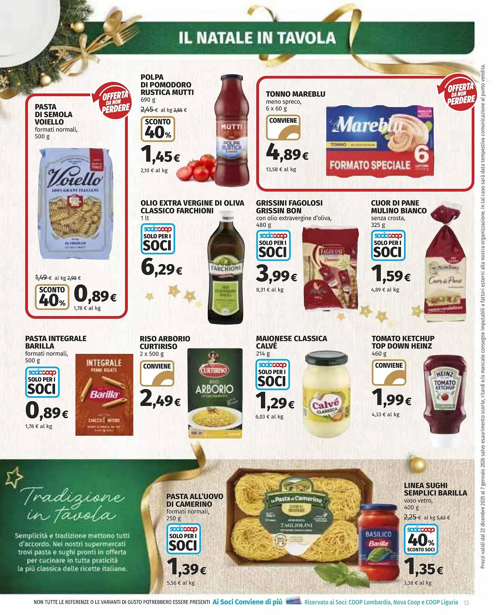 Volantino Coop da 22 dicembre a 7 gennaio di 2026 - Pagina del volantino 13
