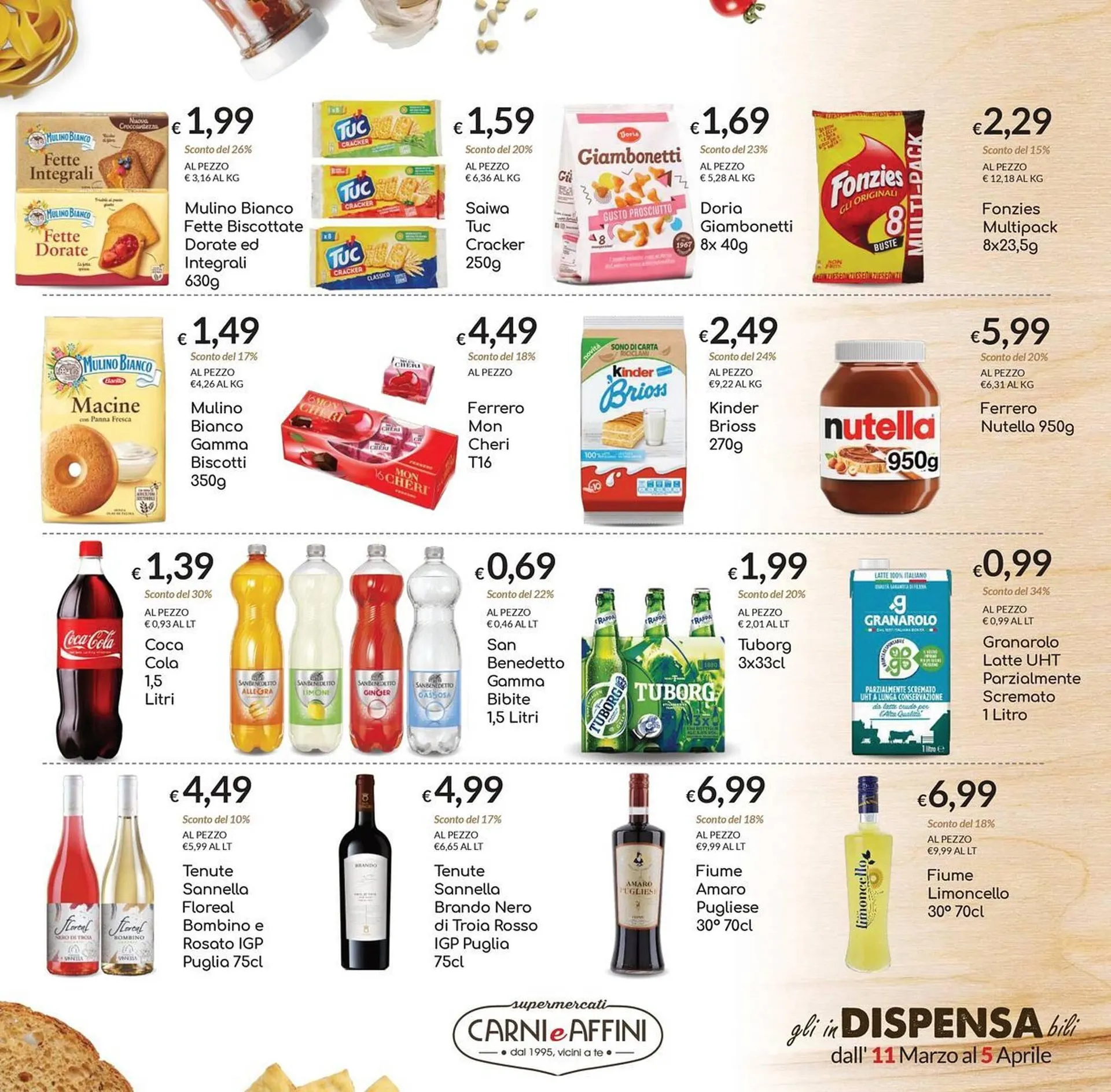 Volantino Carni e Affini Supermercati da 11 marzo a 5 aprile di 2026 - Pagina del volantino 7