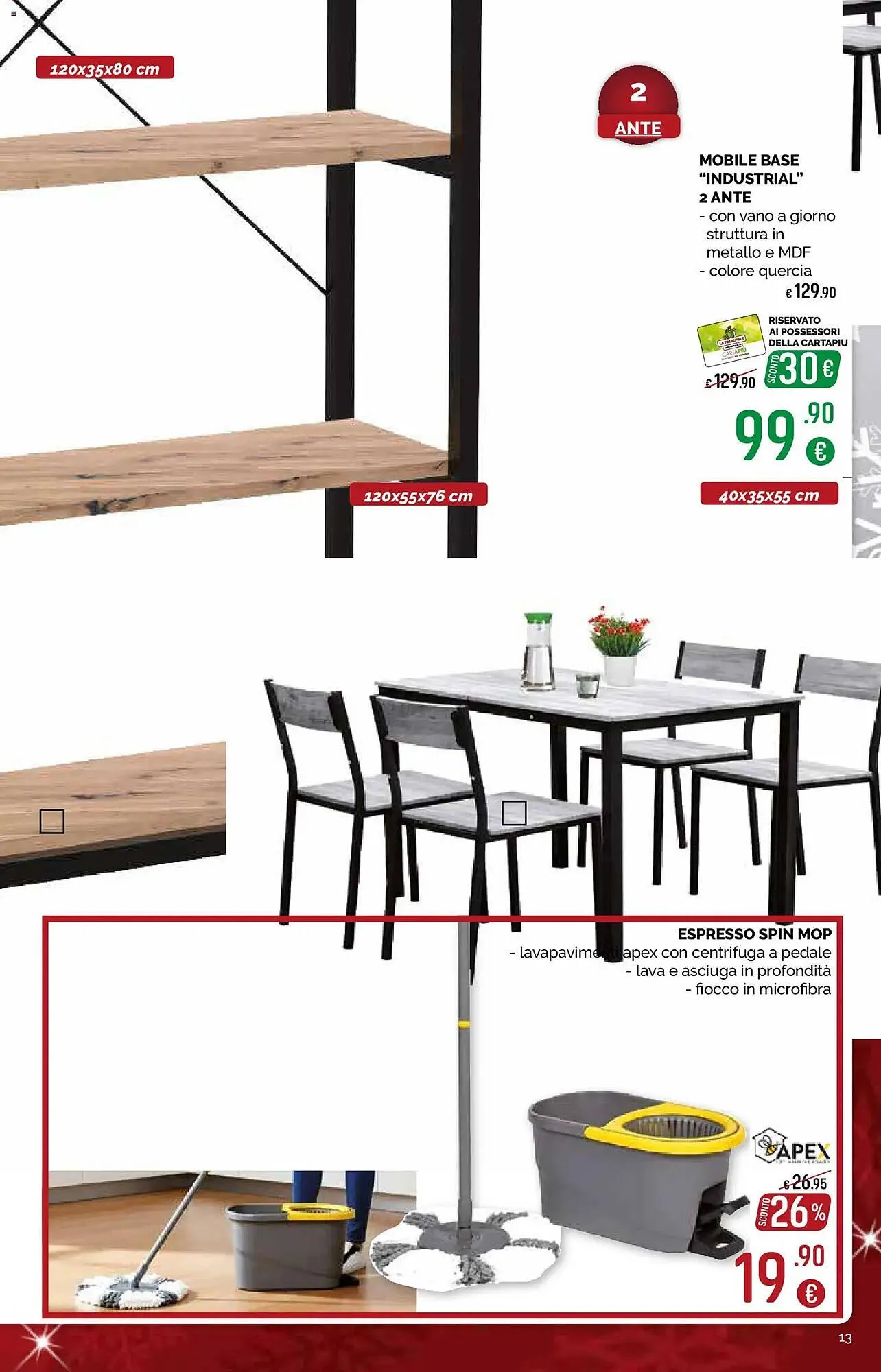 Volantino La Prealpina da 28 novembre a 24 dicembre di 2025 - Pagina del volantino 13