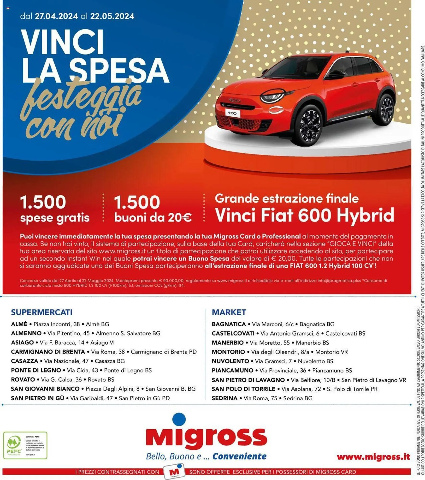 Volantino Migross Supermercati e Market da 27 aprile a 8 maggio di 2024 - Pagina del volantino 20