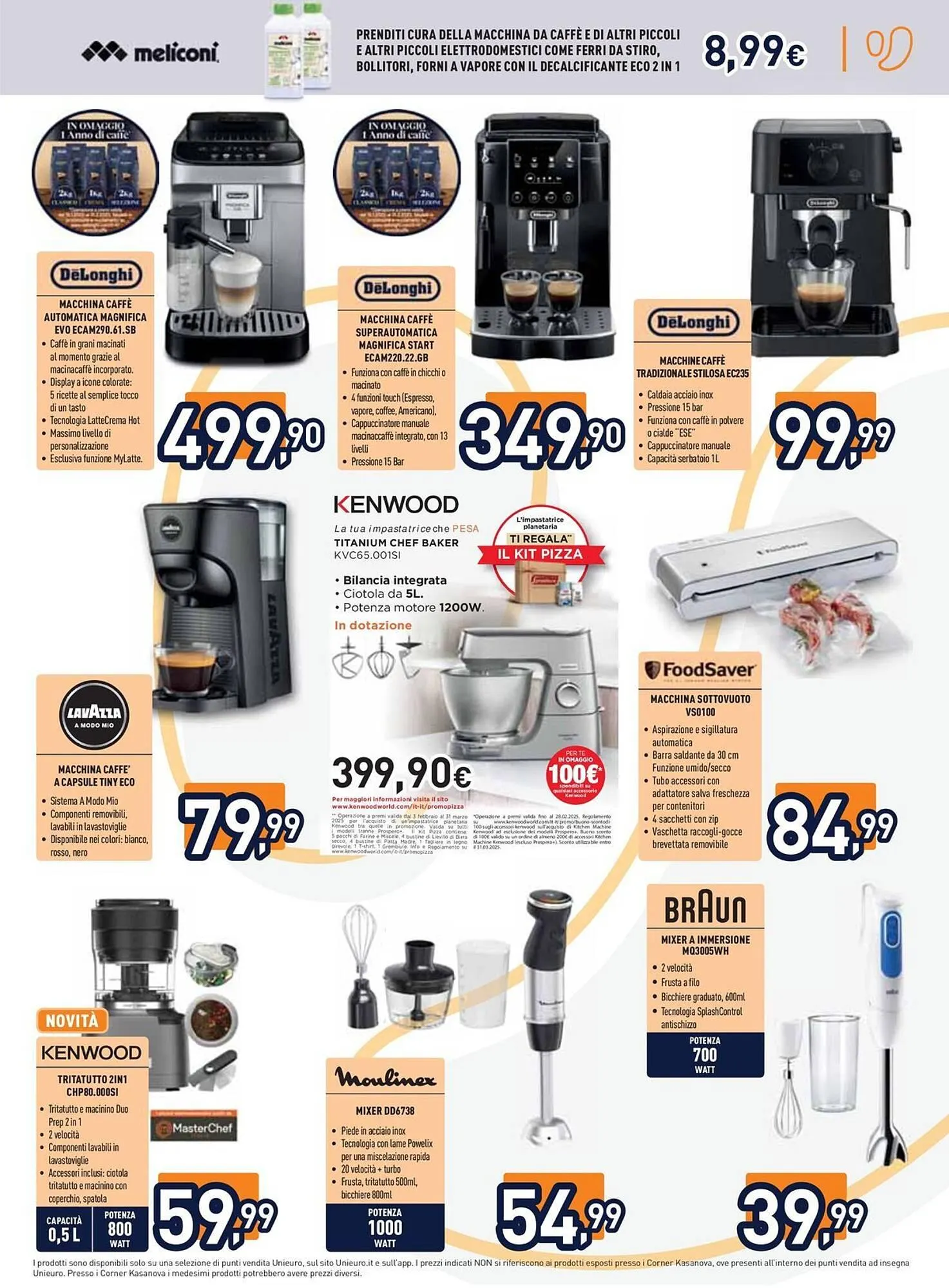 Volantino Unieuro da 14 febbraio a 28 febbraio di 2025 - Pagina del volantino 19