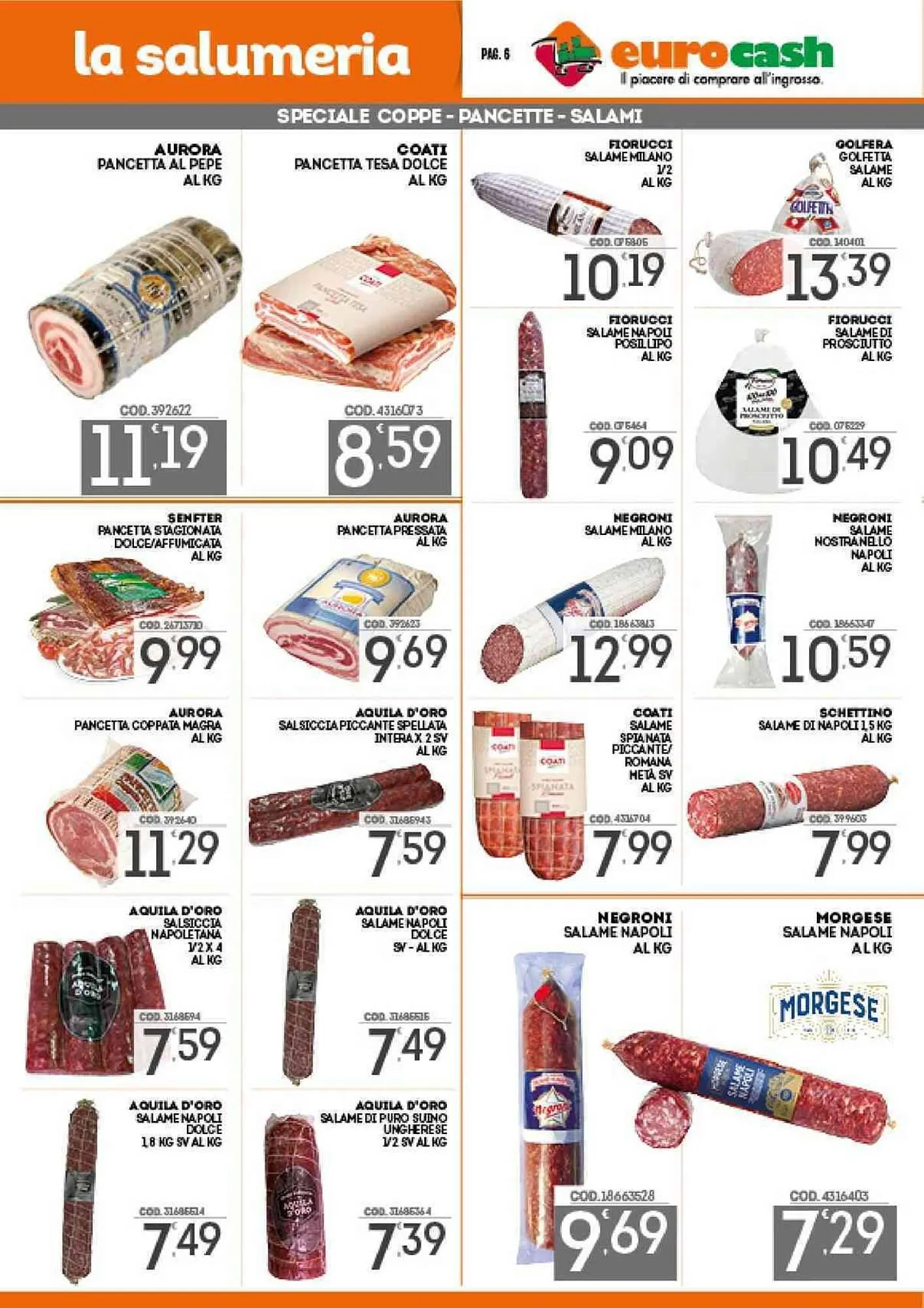 Volantino Eurocash da 3 gennaio a 21 gennaio di 2024 - Pagina del volantino 6