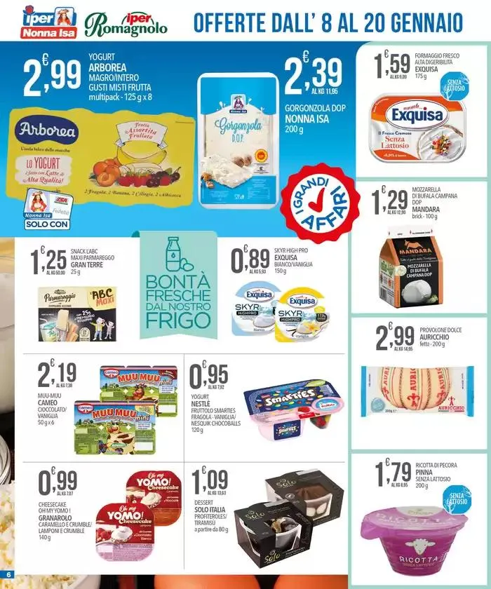 Al costo da 8 gennaio a 20 gennaio di 2025 - Pagina del volantino 6