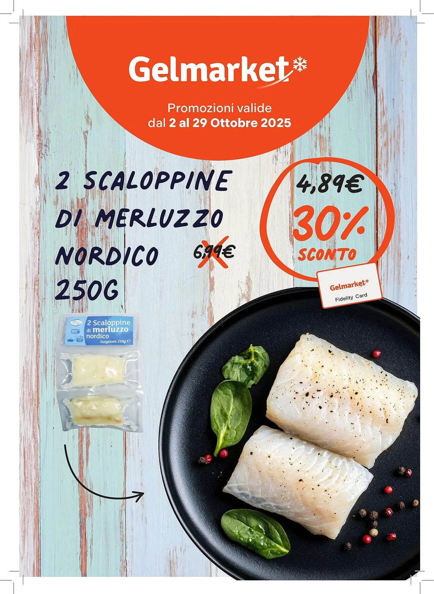 Volantino Gelmarket da 2 ottobre a 29 ottobre di 2025 - Pagina del volantino 1