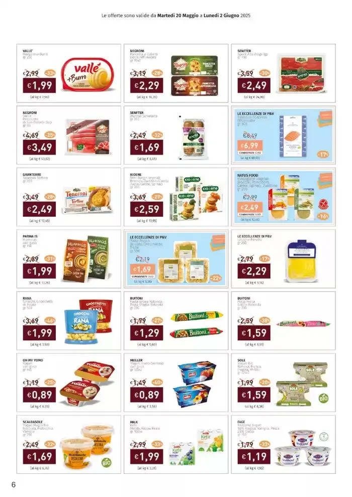 C'e un posto che sa di buono, uno spazio che profuma di bellezza da 20 maggio a 2 giugno di 2025 - Pagina del volantino 6