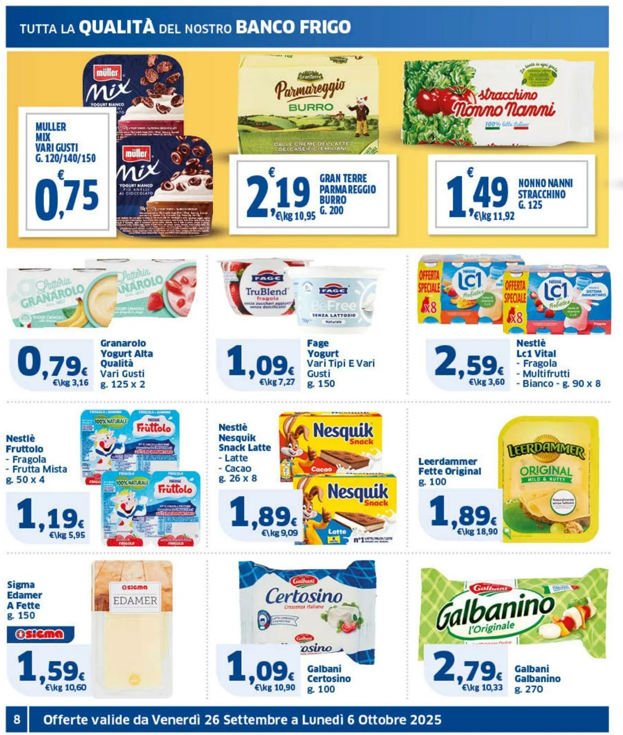 Sigma - Roma Volantino attuale da 26 settembre a 6 ottobre di 2025 - Pagina del volantino 8