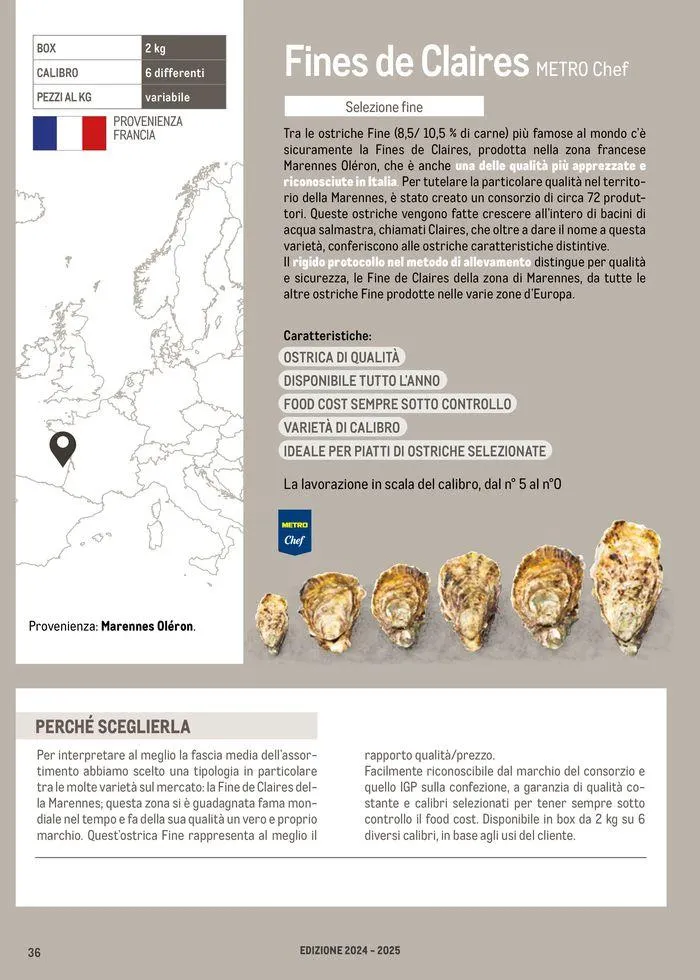 Catalogo Frutti di mare da 11 luglio a 31 luglio di 2025 - Pagina del volantino 36