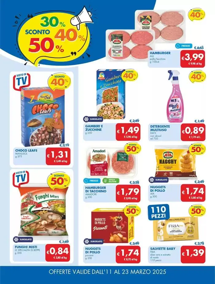 Sconto 30% 40% 50% da 11 marzo a 23 marzo di 2025 - Pagina del volantino 4
