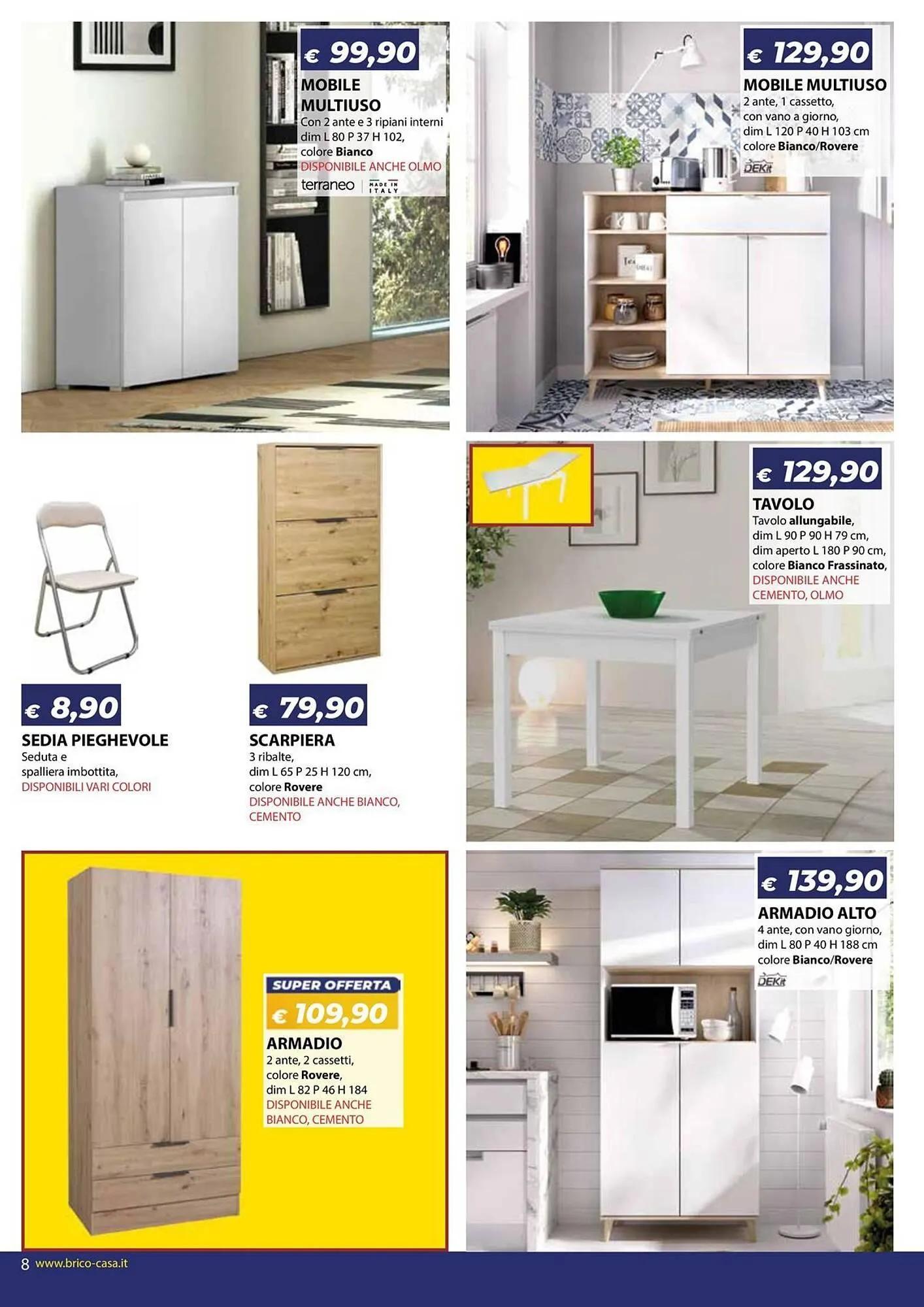 Volantino Bricocasa da 25 novembre a 7 dicembre di 2025 - Pagina del volantino 8