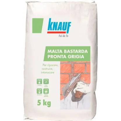 Malta pronta grigia Knauf 5 kg