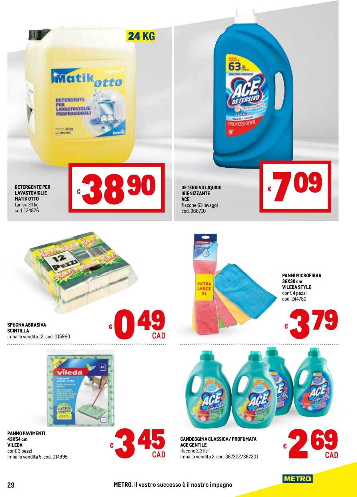 Metro Volantino attuale da 30 luglio a 13 agosto di 2025 - Pagina del volantino 29