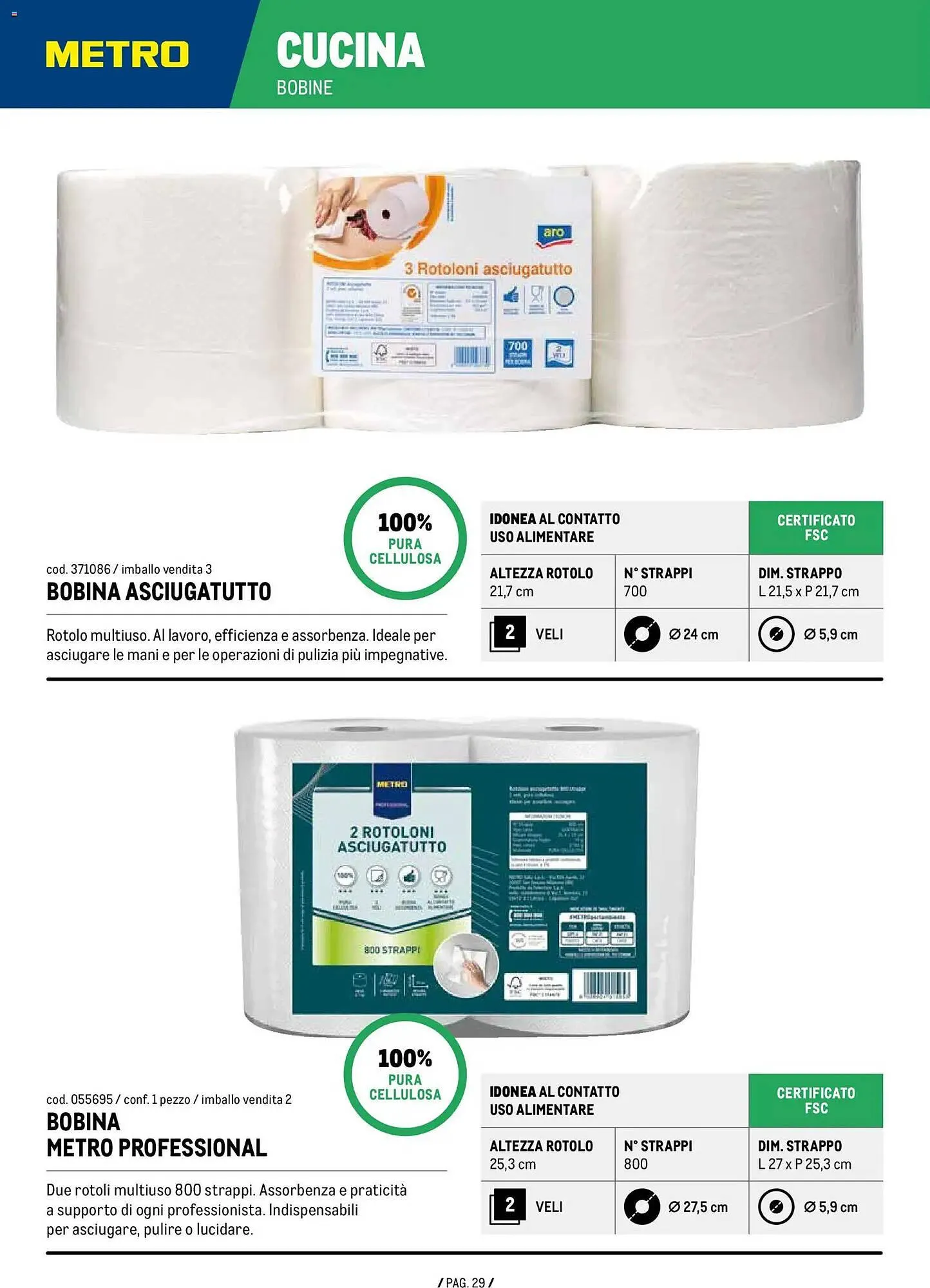 Volantino Metro da 7 gennaio a 31 dicembre di 2026 - Pagina del volantino 29