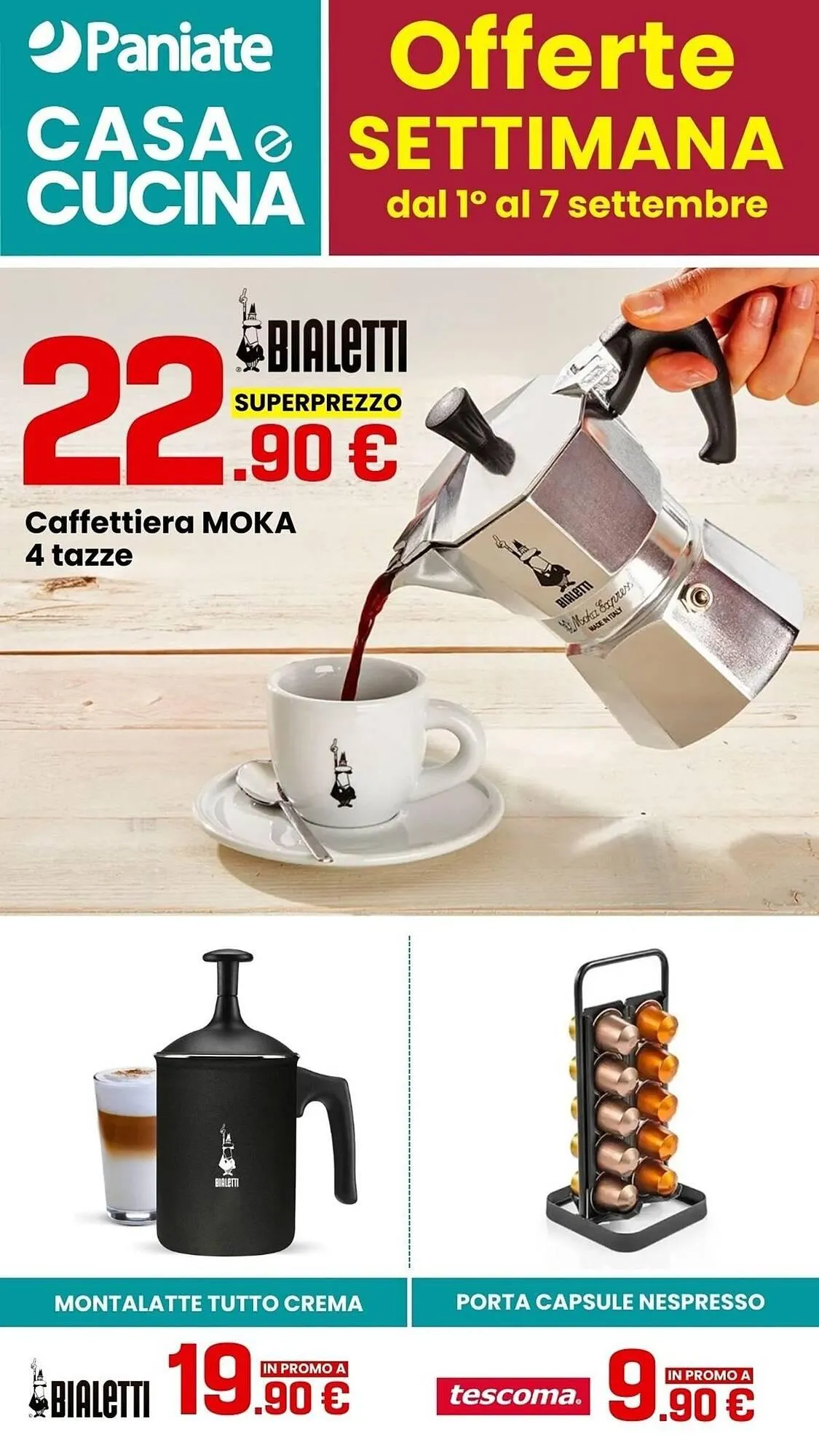 Volantino Paniate da 1 settembre a 7 settembre di 2025 - Pagina del volantino 1
