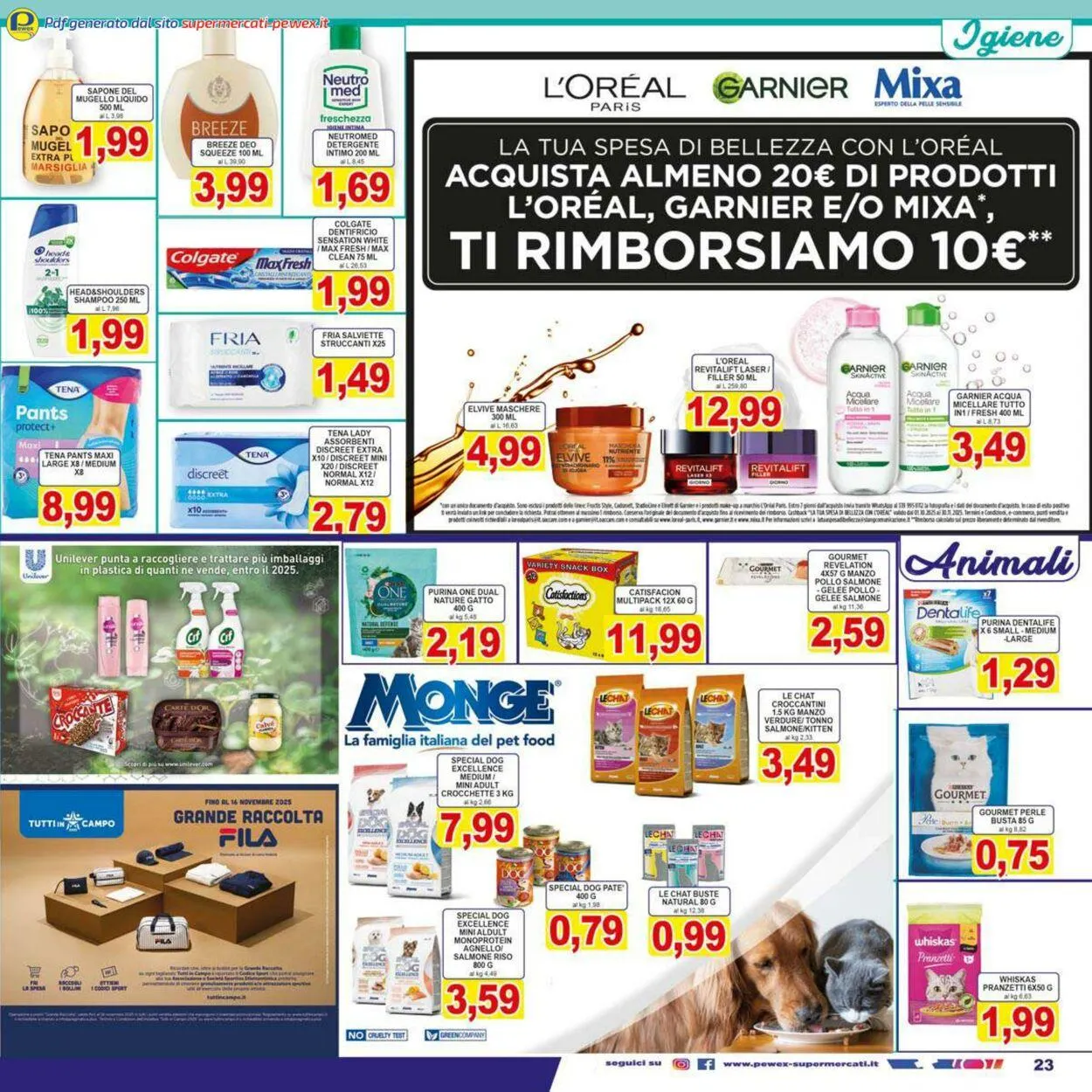 Pewex Volantino attuale da 29 ottobre a 6 novembre di 2025 - Pagina del volantino 23