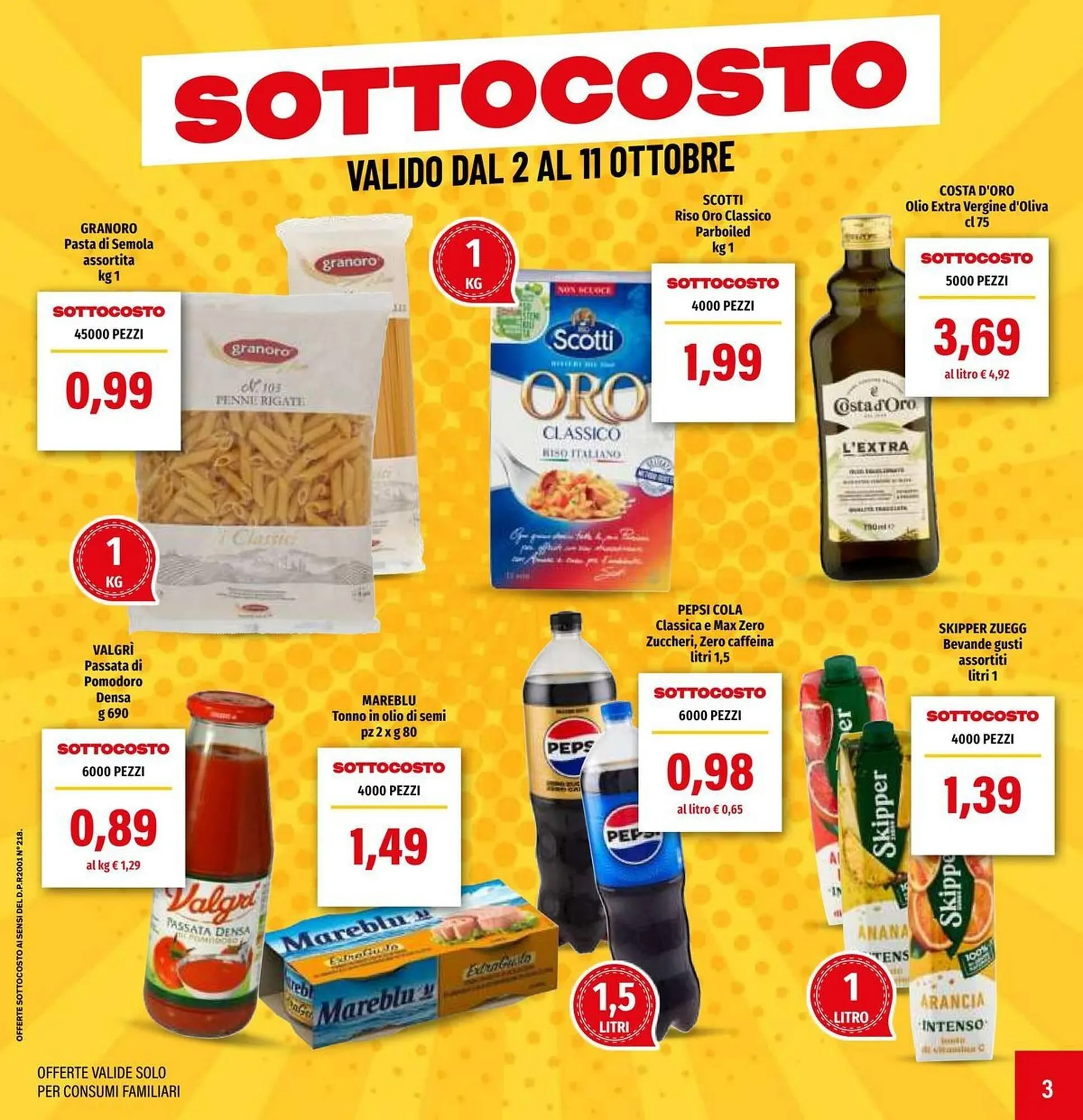 Volantino Hurrà da 2 ottobre a 15 ottobre di 2025 - Pagina del volantino 3