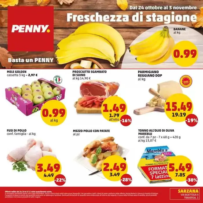 Freschezza di stagione da 24 ottobre a 3 novembre di 2024 - Pagina del volantino 1