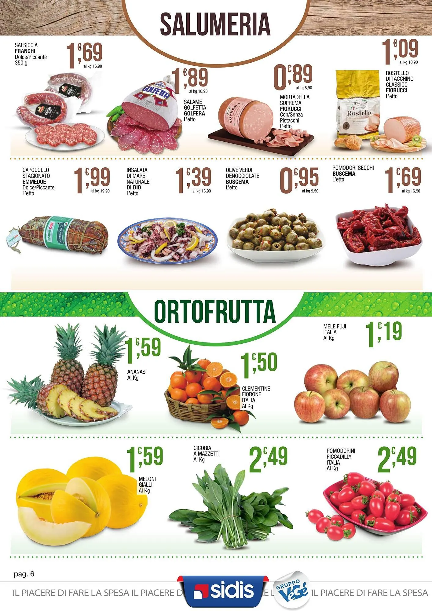 Volantino Maxi Sidis da 11 dicembre a 24 dicembre di 2025 - Pagina del volantino 6
