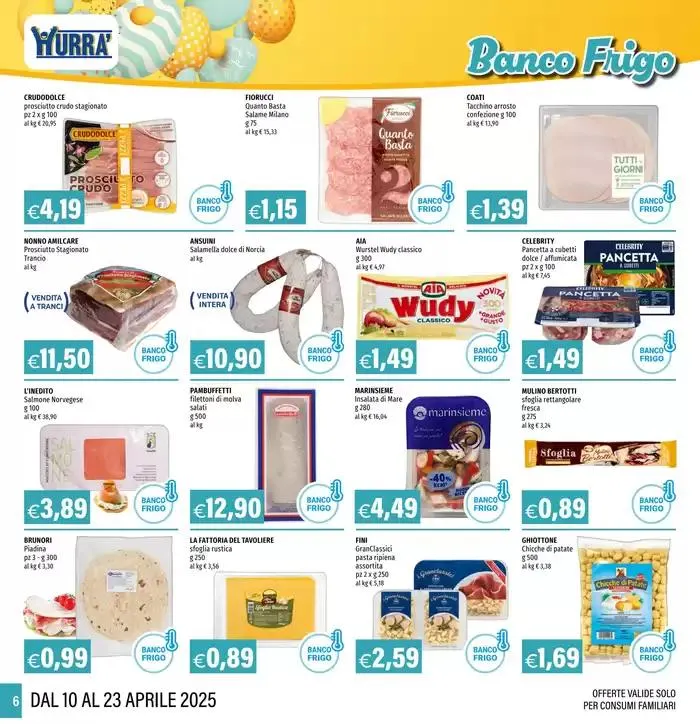 Catalogo Hurrà Discount da 10 aprile a 23 aprile di 2025 - Pagina del volantino 6