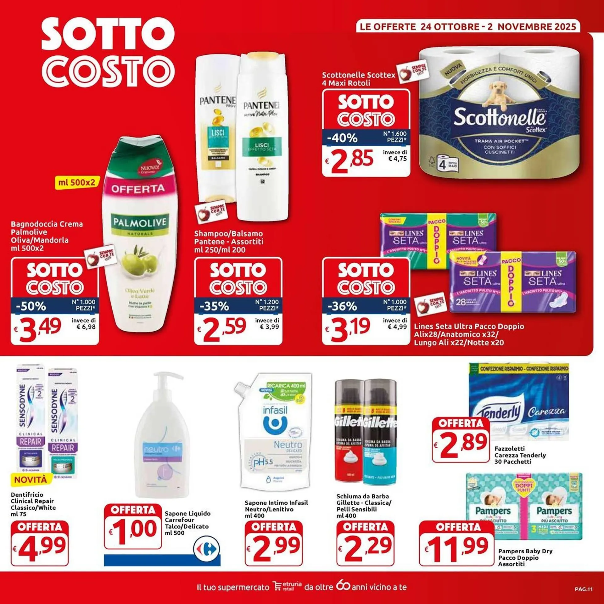 Volantino Carrefour Market da 24 ottobre a 2 novembre di 2025 - Pagina del volantino 11