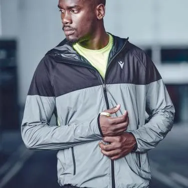 Harry giacca rifrangente antipioggia running uomo