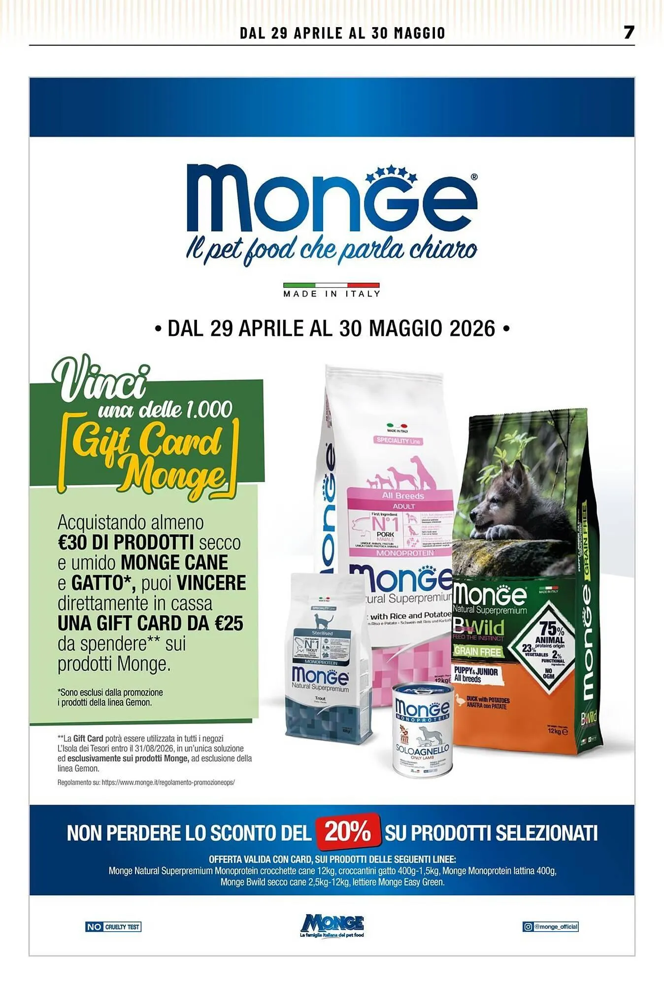 Volantino L´Isola dei Tesori da 29 aprile a 30 maggio di 2026 - Pagina del volantino 7